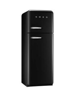 Smeg Fab30Rfn 60Cm 1950S Style Fridge Freezer - Black